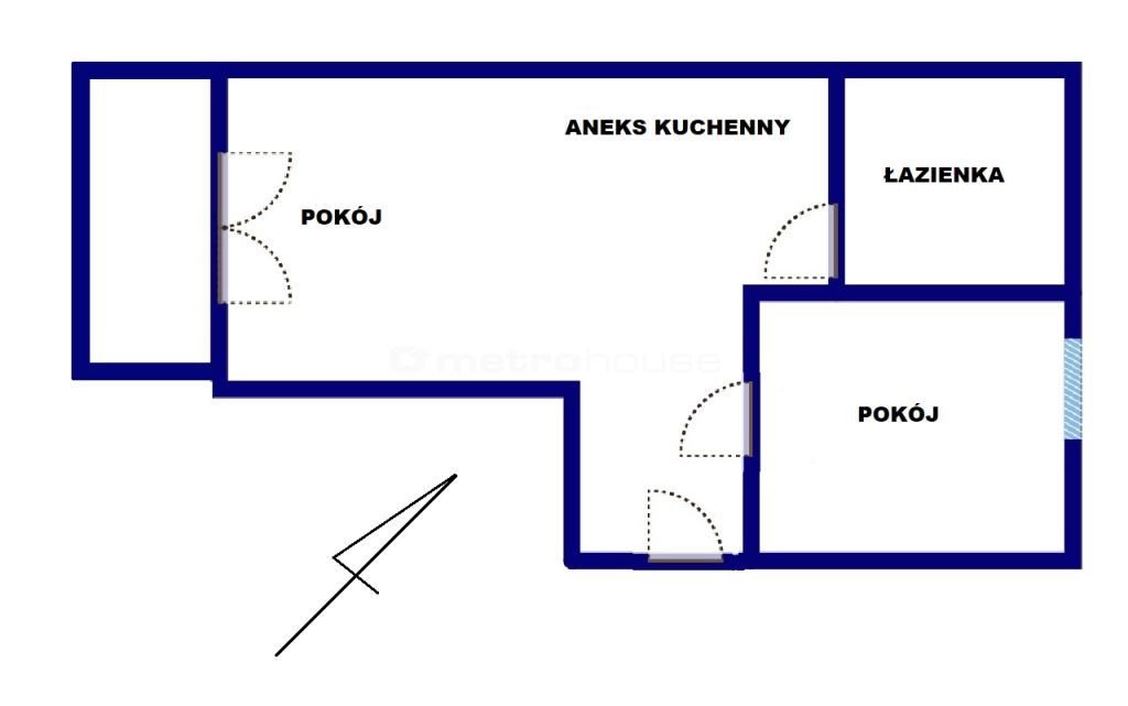 Mieszkanie dwupokojowe na sprzedaż Iława, Osiedle Gajerek, Gdańska  43m2 Foto 15