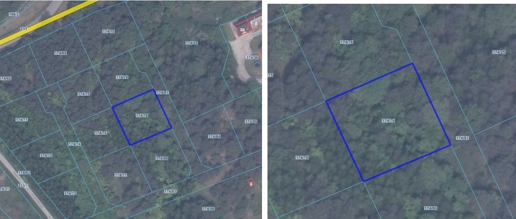 Działka rekreacyjna 1223 m² w Gontach – idealna na letnisko Gonty  1 223m2 Foto 1