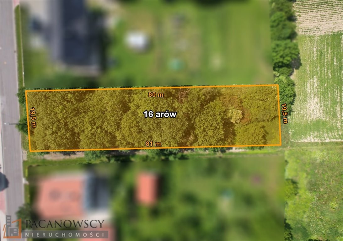 Działka budowlana na sprzedaż Bębło  1 600m2 Foto 1