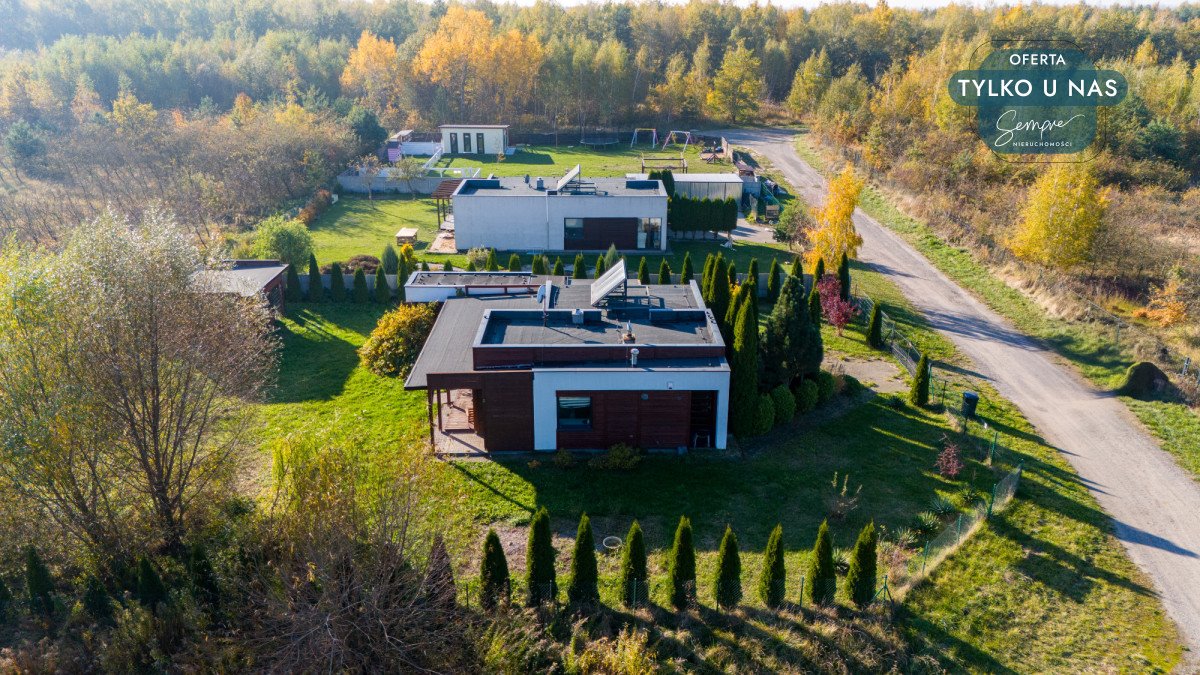 Przestronny dom z tarasem, kolektory słoneczne, ogród Lutobórz  101m2 Foto 1