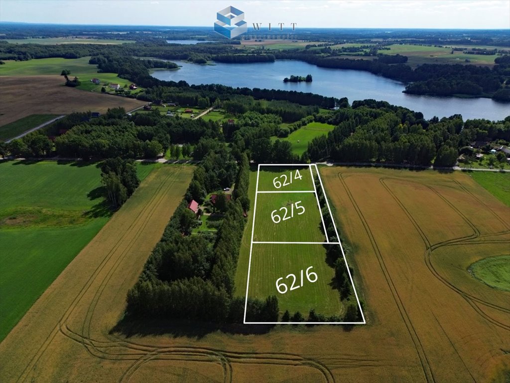 Działki budowlane 3100 m² nad jeziorem Jaśkowskim - polecam Skarpa  3 100m2 Foto 1