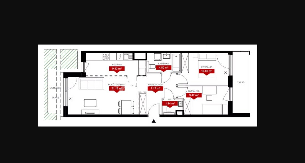 Mieszkanie trzypokojowe na sprzedaż Poznań, Jeżyce  65m2 Foto 1