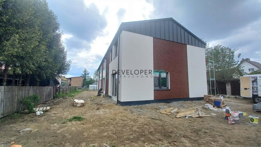 Nowoczesny dom szeregowy 85,7 m² z ogrodem i miejscem parkingowym Białystok, Skorupy  86m2 Foto 1