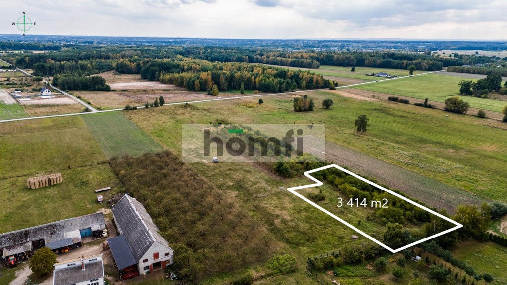 Działka budowlana na sprzedaż Dąbrówka Nagórna-Wieś, Dąbrówka Nagórna Pierwsza  3 414m2 Foto 10