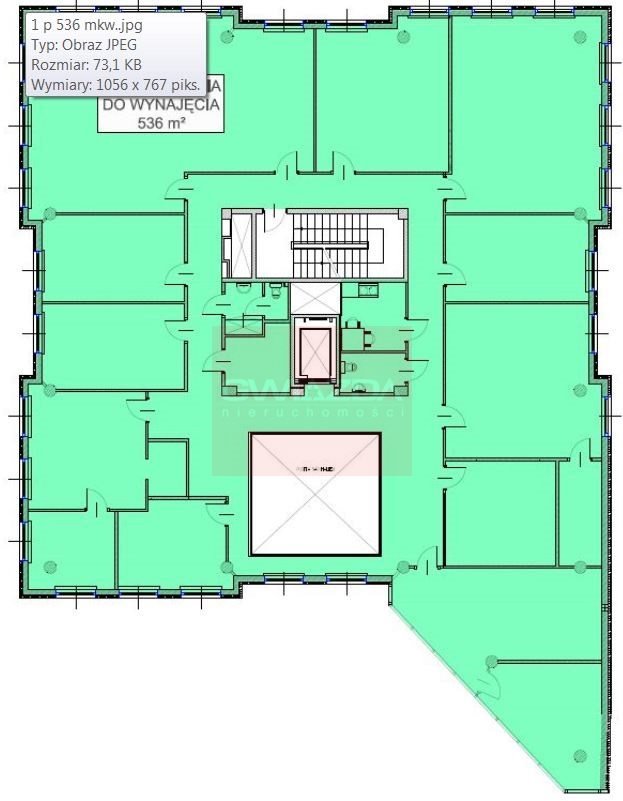 Nowoczesny biurowiec 400 m² w Woli, klimatyzacja, centrum konferencyjne Warszawa, Wola, Młynów  400m2 Foto 1