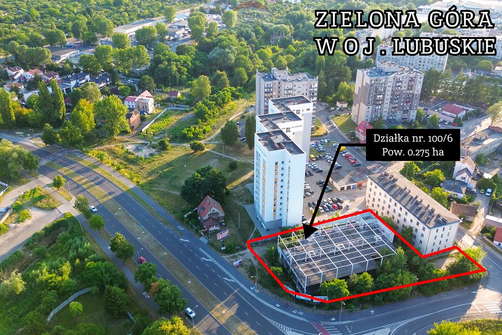 Działka inwestycyjna na sprzedaż Zielona Góra, Objazdowa  2 750m2 Foto 2