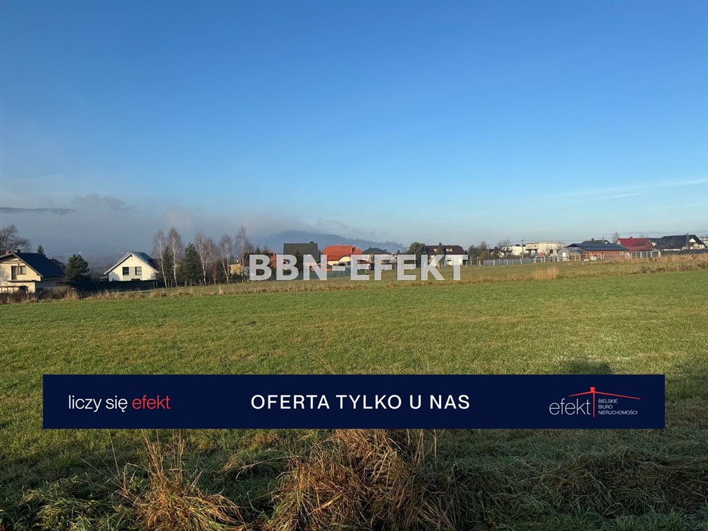 Działka budowlana na sprzedaż Wilkowice  976m2 Foto 3