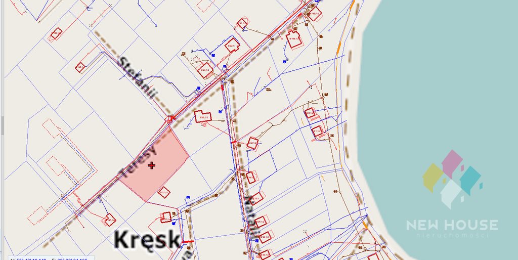 Działka budowlana na sprzedaż Kręsk  1 468m2 Foto 6