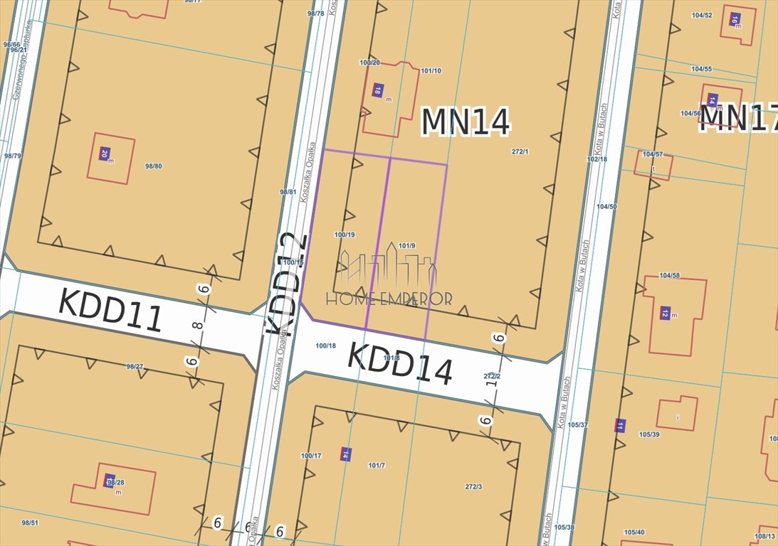 Działka pod dom jednorodzinny, media, 797 m2, dostęp Dziekanów Leśny, Koszałka Opałka  797m2 Foto 1