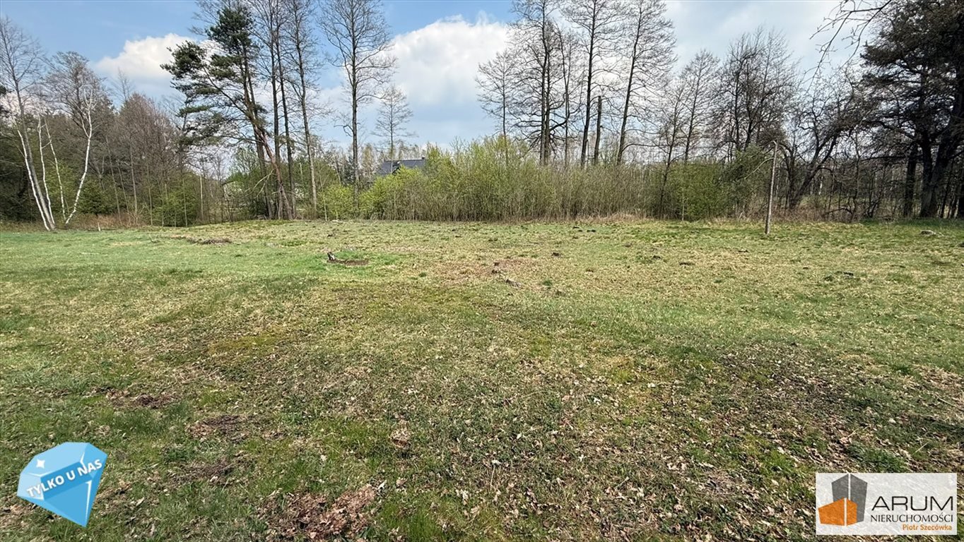 Urokliwa działka 1100 m² z mediami i warunkami zabudowy Rudnik Mały  1 100m2 Foto 1