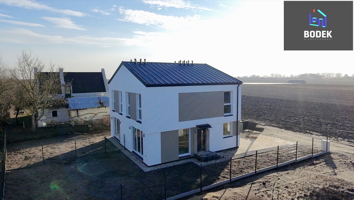 Dom bliźniak w Strzeszowie, 80,98 m2, gotowy do wykończenia Strzeszów, Strzeszów, Osiedlowa  81m2 Foto 1