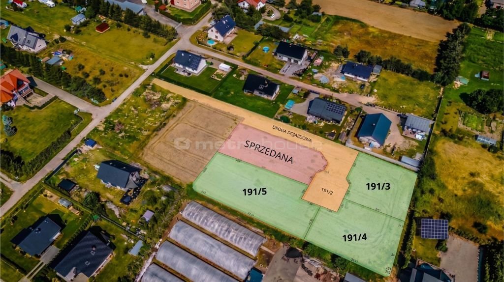 Działki budowlane Kolnik - 959 m² z mediami i dostępem Kolnik, Brzozowa  959m2 Foto 1