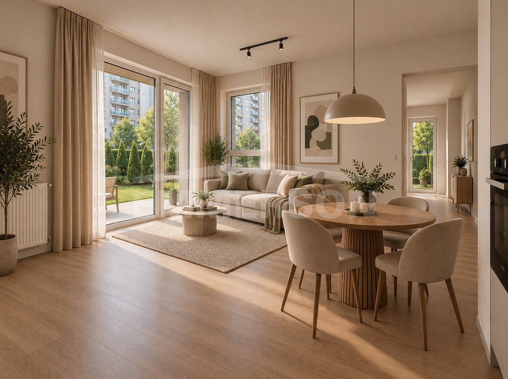 Zapraszam do 3-pokojowego mieszkania z ogrodem 86 m² w Krakowie Kraków, Wola Duchacka, Wola Duchacka, Trybuny Ludów  56m2 Foto 1