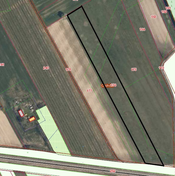Działka rolna 8599 m² z możliwością zabudowy w Orchowie Orchów  8 599m2 Foto 1