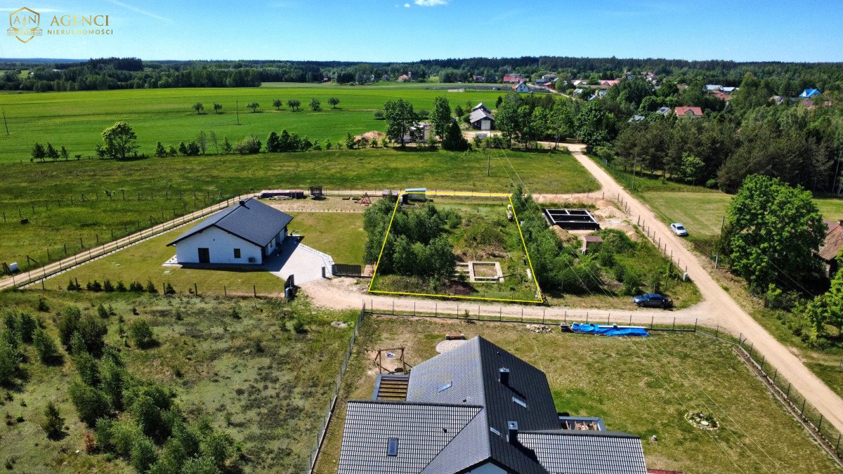 Działka 1125 m² z WZ, cisza i Zalew - polecam! Klimki  1 125m2 Foto 1