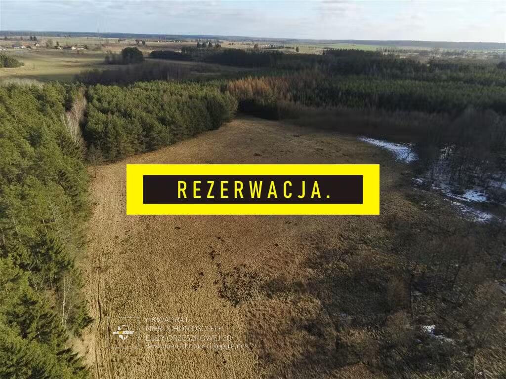 Urokliwa działka 2,42 ha z lasem i łąką, cisza i spokój Biała Piska, Drygały  24 200m2 Foto 1