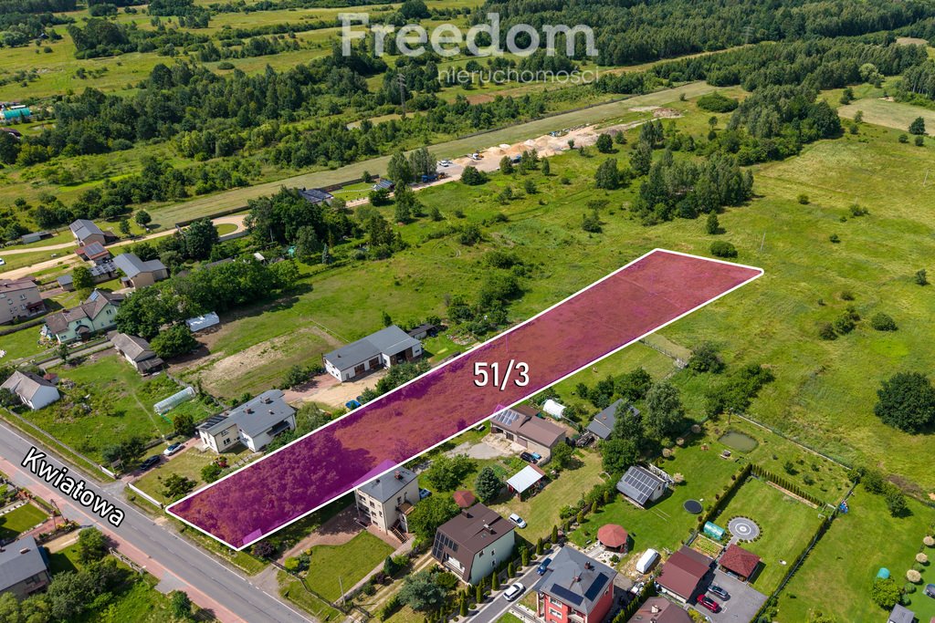 Działka 4561 m² w Koloni Poczesnej z potencjałem inwestycyjnym Kolonia Poczesna, Kwiatowa  4 561m2 Foto 1