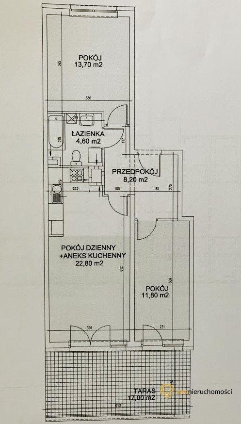 Mieszkanie trzypokojowe na sprzedaż Wrocław, Ołtaszyn, Opalowa  62m2 Foto 11