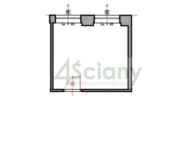 Wynajmę nowoczesny lokal 15,69 m² na Mokotowie z monitoringiem Warszawa, Mokotów  16m2 Foto 1