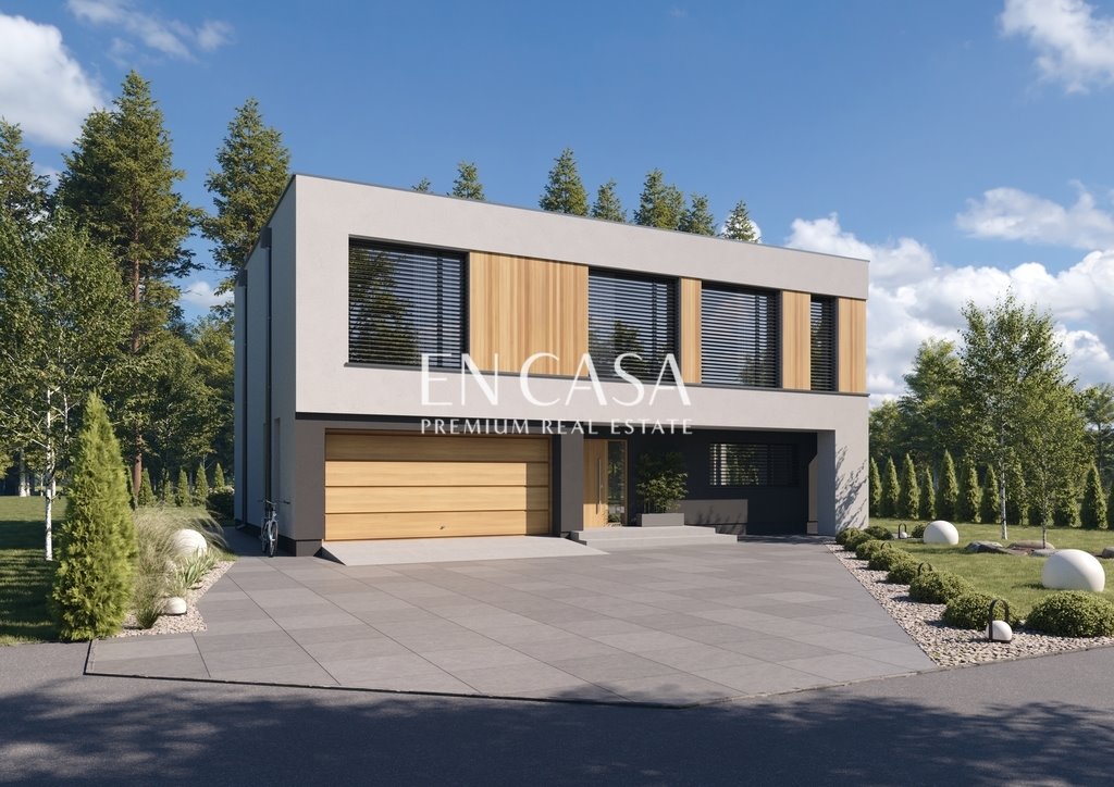 Nowoczesny dom 210 m² z inteligentnym systemem i prywatnością Grodzisk Mazowiecki, Pliszki  210m2 Foto 1