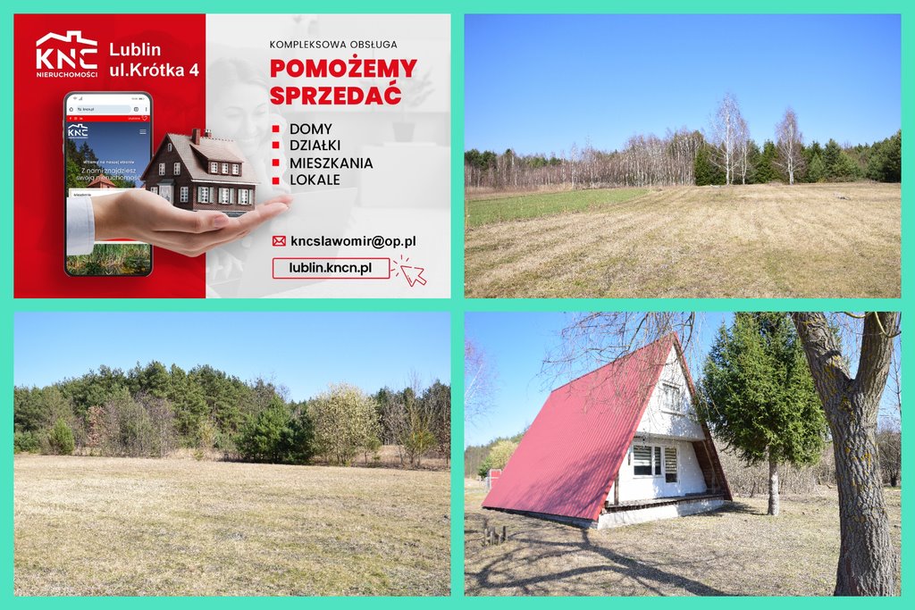Sprzedam działkę 2,67 ha z domkiem i lasem w Plizinie Plizin  26 700m2 Foto 1
