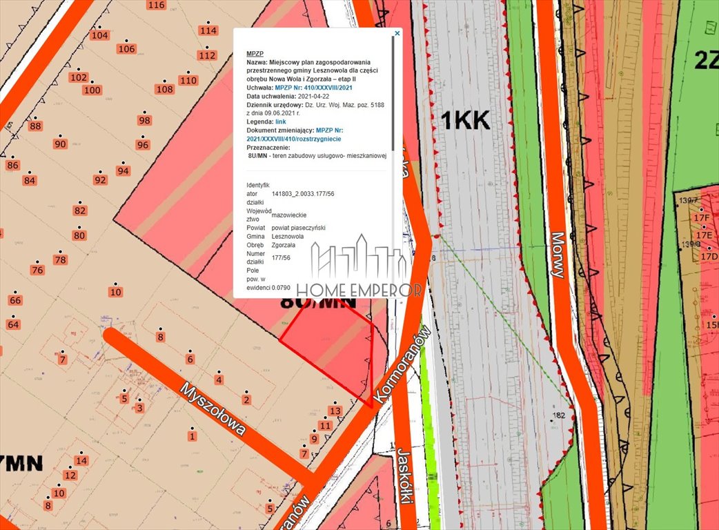 Działka budowlana na sprzedaż Zgorzała, Gogolińska  790m2 Foto 1