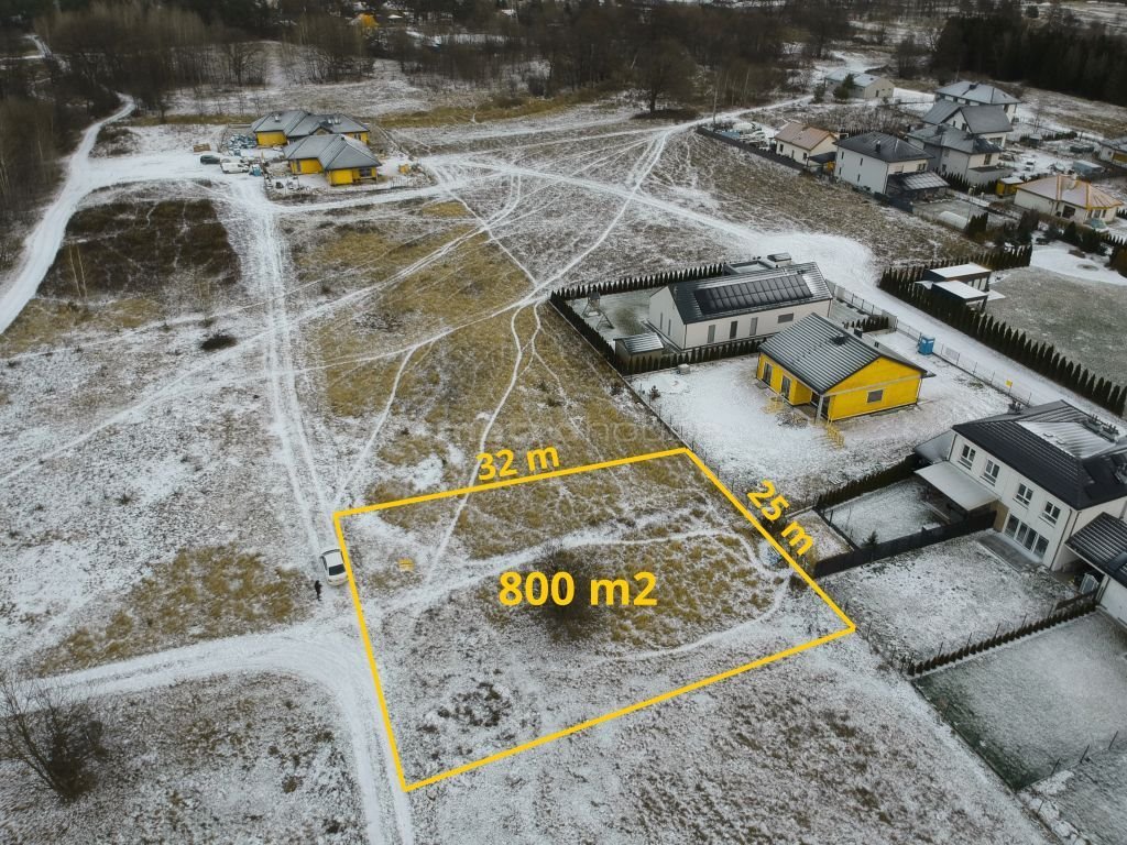 Działka budowlana 800 m² w Legionowie – idealna pod dom lub bliźniak Legionowo, Grudzie, Malinowa  799m2 Foto 1