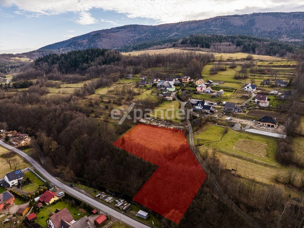 Działka budowlana na sprzedaż Myślenice  5 110m2 Foto 4