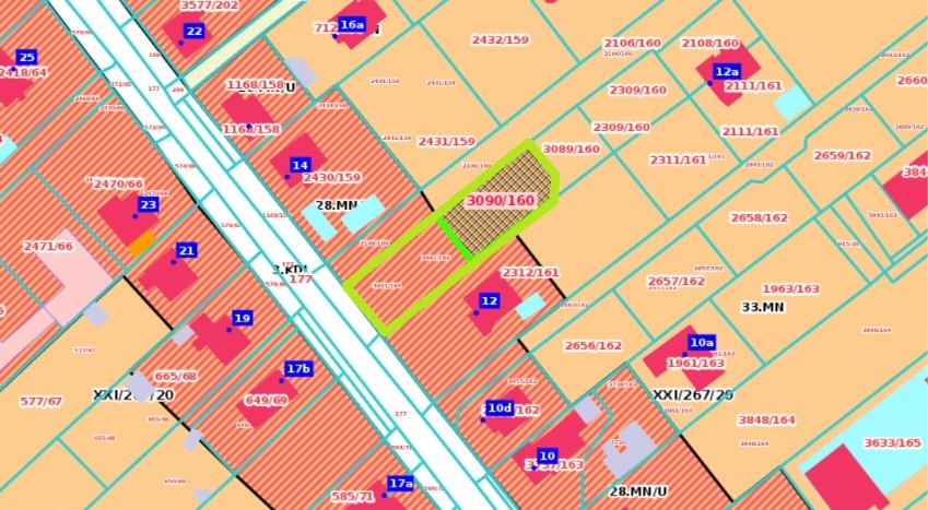 Sprzedam działkę 900 m² w Mysłowicach, plan MN/U i 33.MN Mysłowice, Morgi, Sienkiewicza  900m2 Foto 1