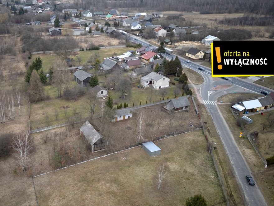 Sprzedam działkę z budynkami w Grębenicach - 2180 m² Grębenice  13 918m2 Foto 1