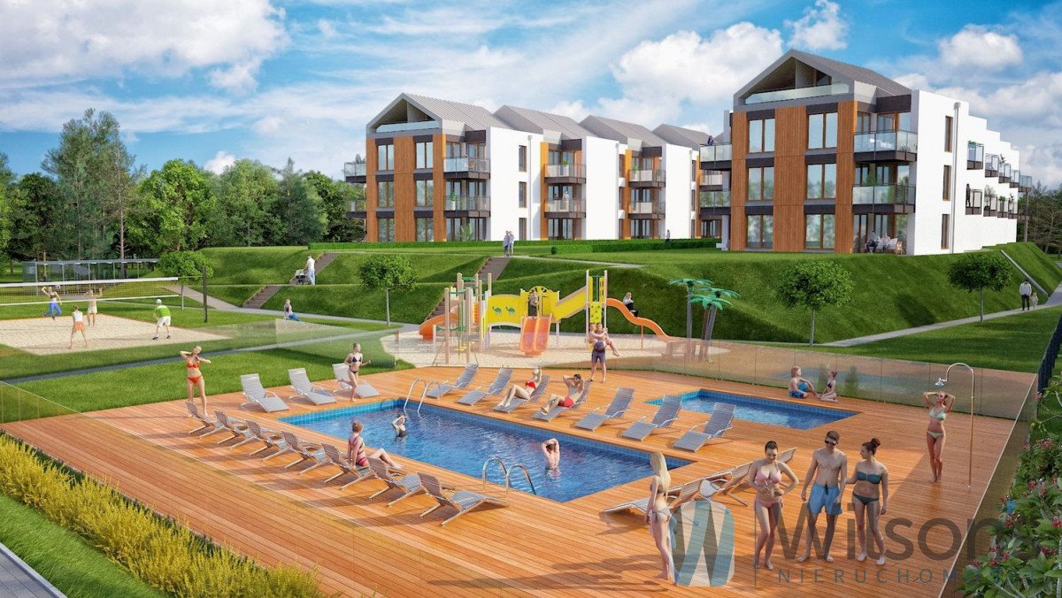 Mieszkanie dwupokojowe na sprzedaż Krynica Morska, Gdańska  38m2 Foto 1