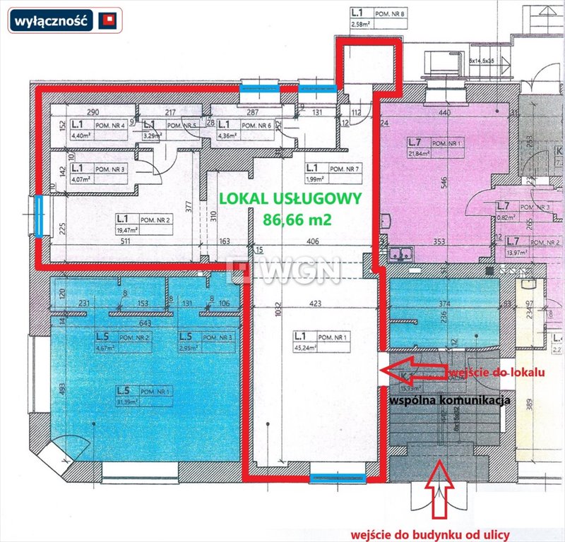 Lokal użytkowy na sprzedaż Ełk, Centrum  87m2 Foto 4