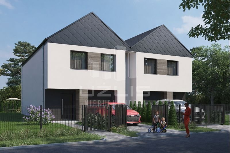 Segment domu bliźniaczego 155,74 m² z garażem i pełną aranżacją Starogard Gdański, Rolna  156m2 Foto 1