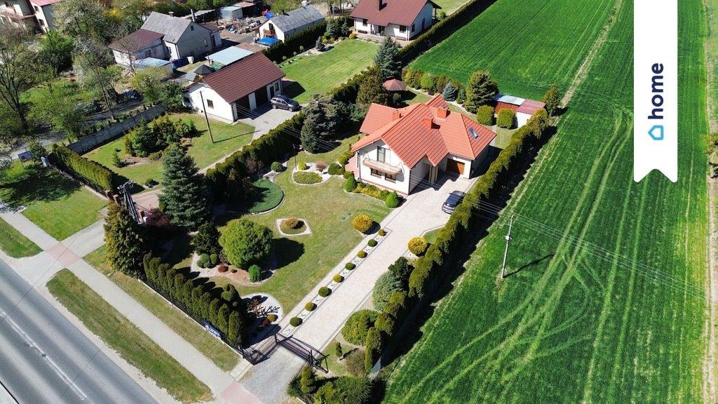 Dom z dużą działką 1,06 ha, 6 pokoi, nowoczesny i gotowy! Mełgiew, Lubelska  160m2 Foto 1