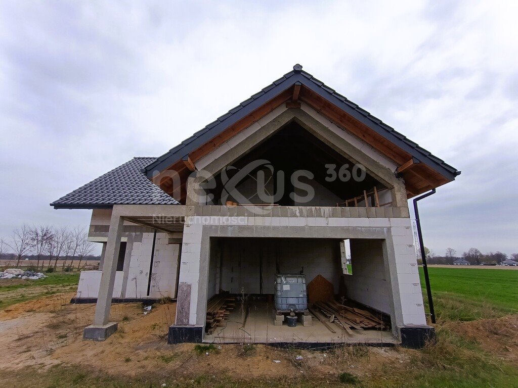 Nowoczesny dom w Świerznej z garażem i 151 m2 Świerzna  151m2 Foto 1