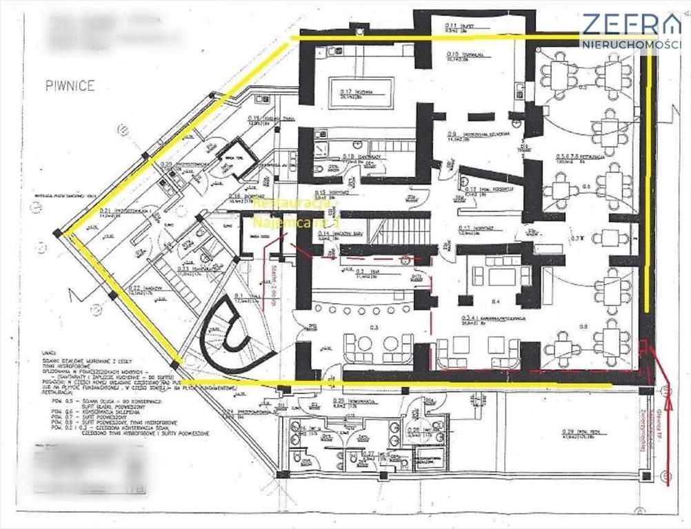 Lokal usługowy 390m2 w sercu Starego Miasta, atrakcyjna lokalizacja Kraków, Stare Miasto, Stare Miasto  390m2 Foto 1