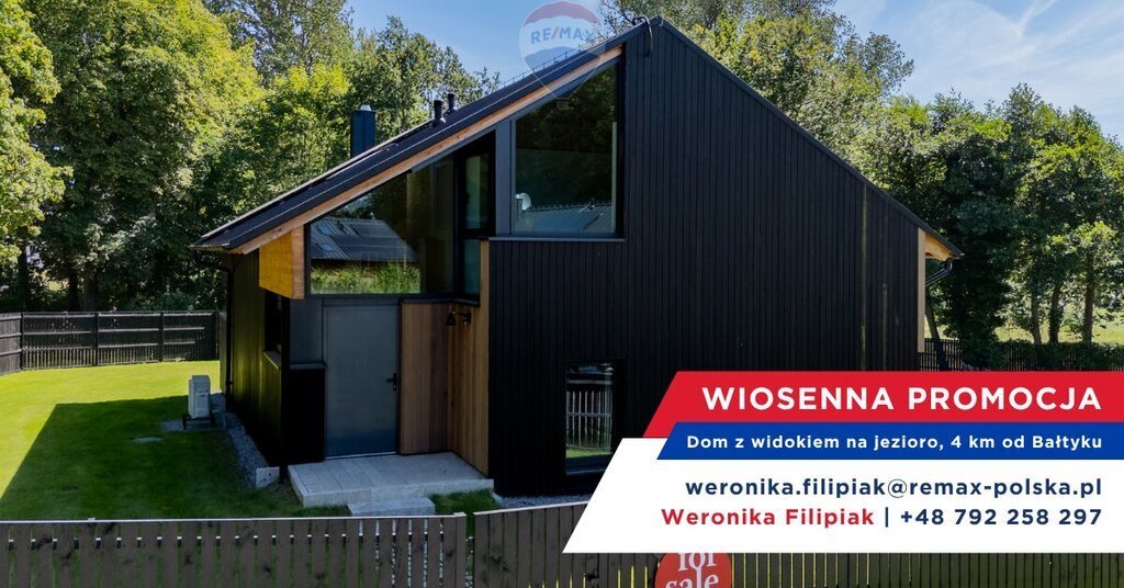Ekskluzywny dom nad jeziorem w Kołczewie, 178 m2 Kołczewo, Zwycięstwa  178m2 Foto 1