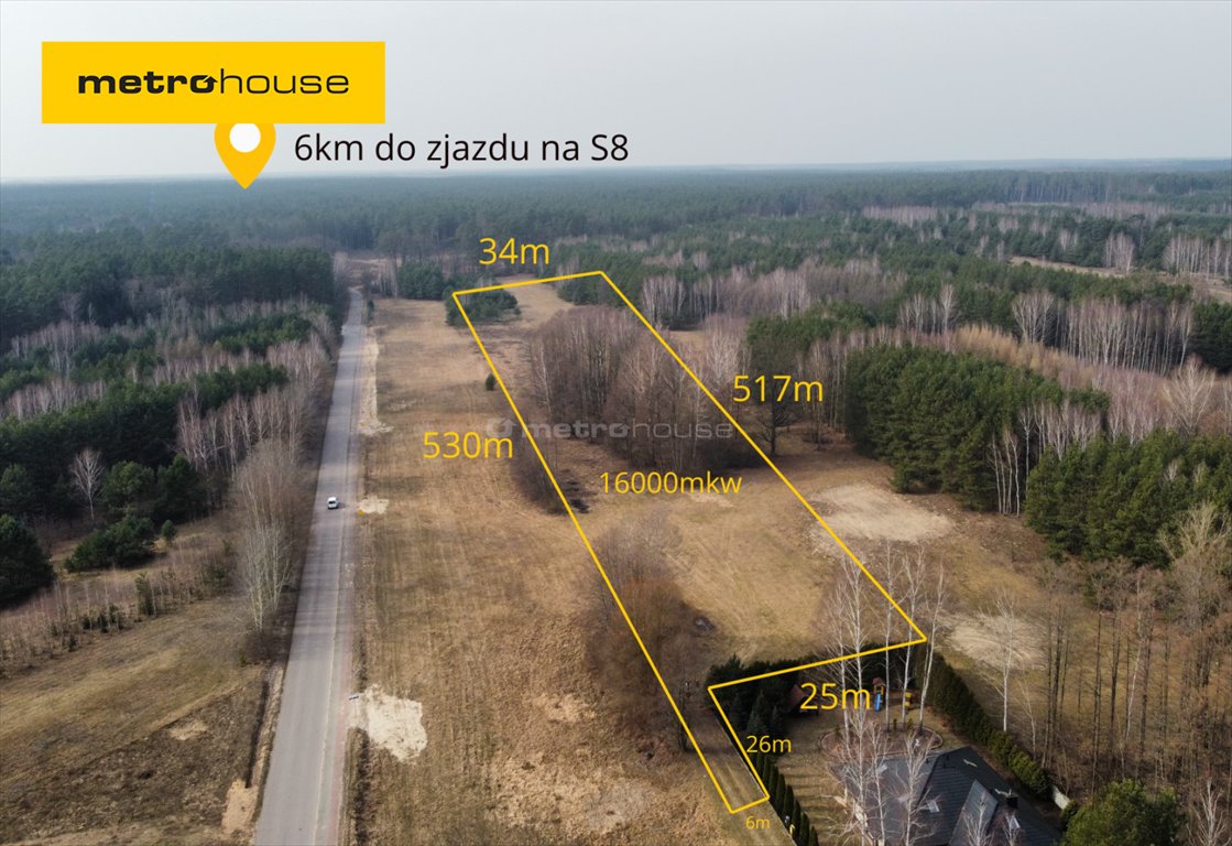 Działka budowlana na sprzedaż Udrzynek  16 000m2 Foto 1