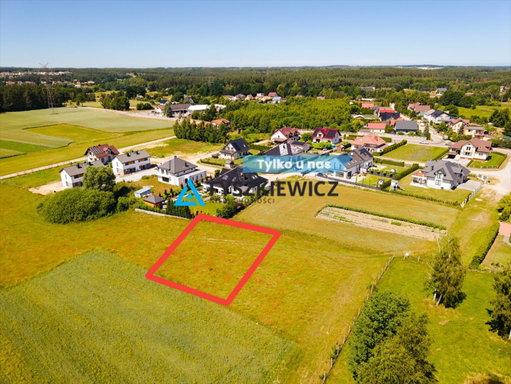 Działka budowlana na sprzedaż Robakowo, Kaszubska  915m2 Foto 1