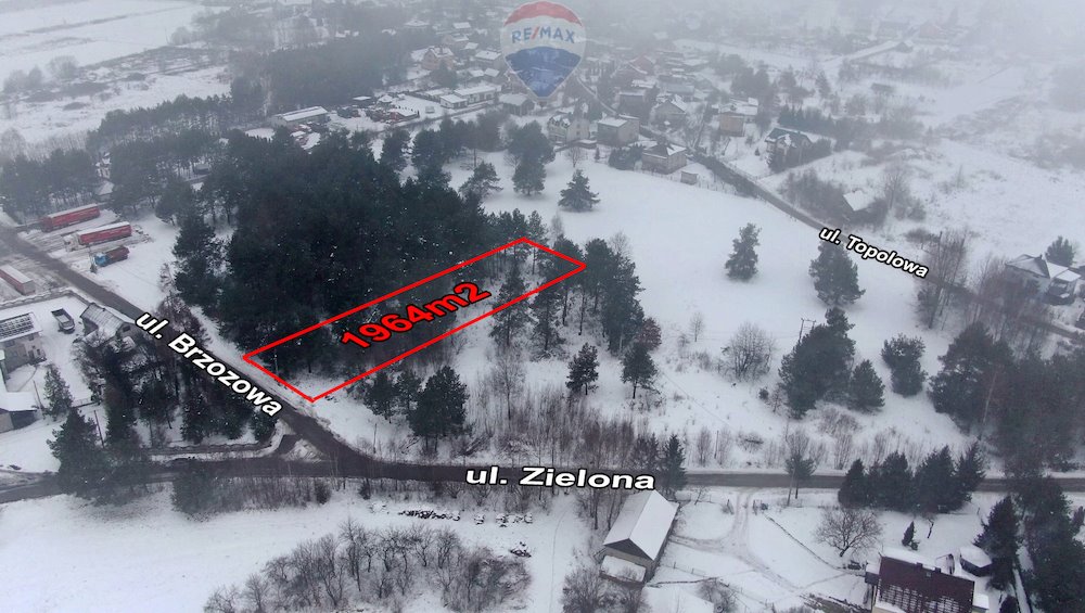 Działka budowlana na sprzedaż Grabowa, Brzozowa  1 964m2 Foto 2