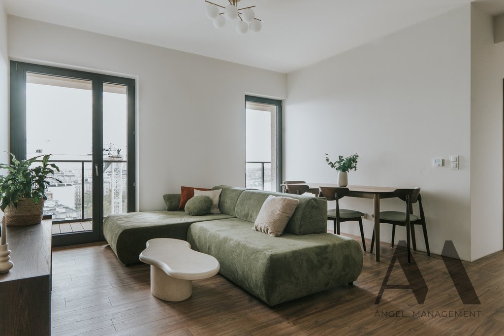 Ekskluzywny apartament 66,58 m2 na 11 piętrze z garażem i balkonem Wrocław, Walońska  67m2 Foto 1