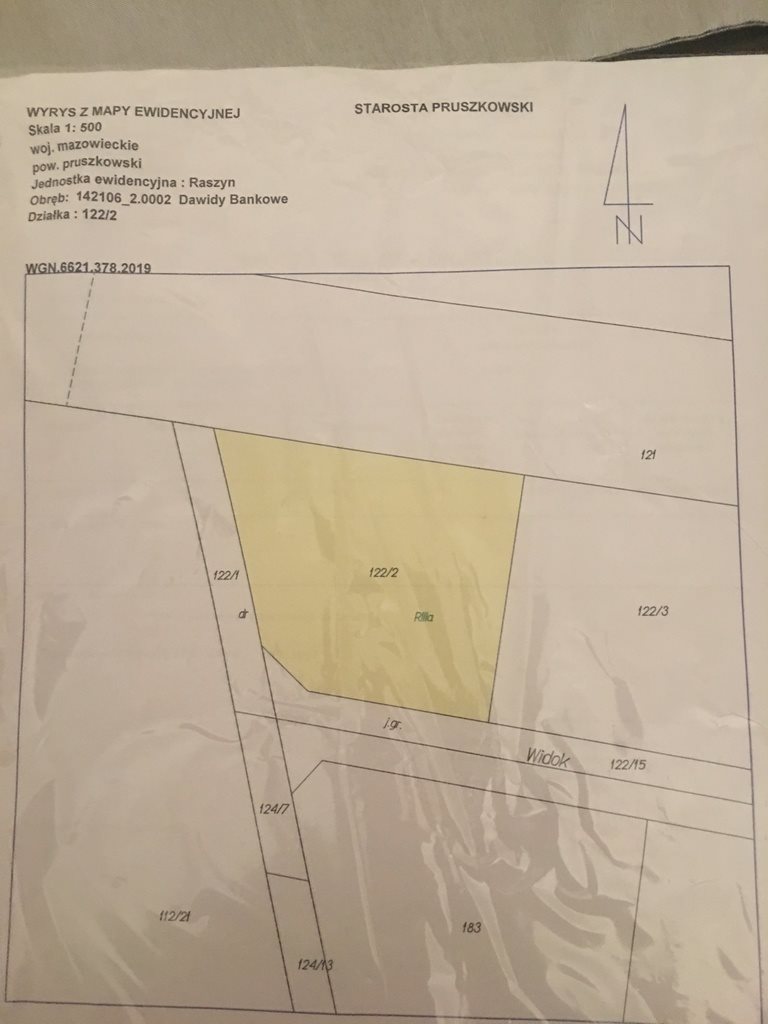 Działka budowlana na sprzedaż Dawidy 1 060m2 Foto 1 Działka budowlana na sprzedaż Dawidy 1 060m2 Foto 1