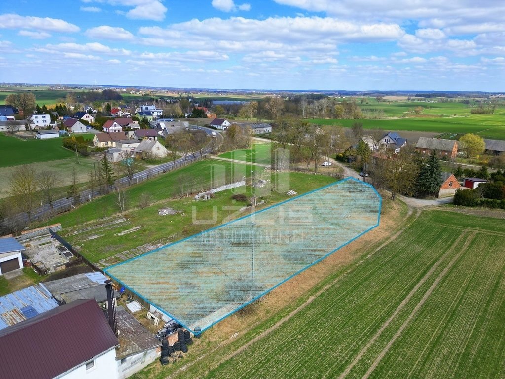 Działka 1626 m² z warunkami zabudowy, media, teren równy Wolental  1 626m2 Foto 1