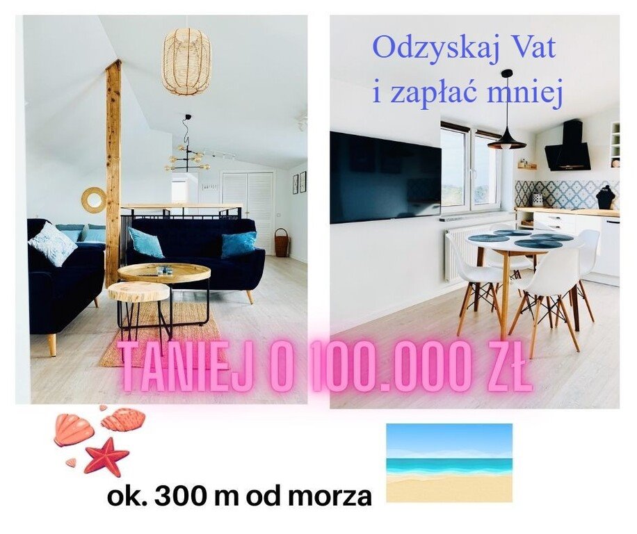 Mieszkanie dwupokojowe na sprzedaż Dziwnówek, Morska  41m2 Foto 1