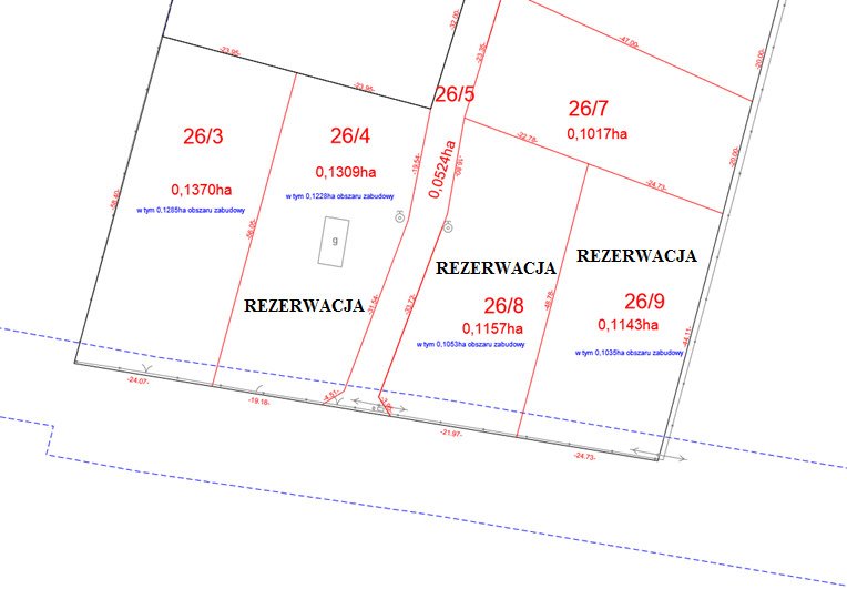 Działka budowlana na sprzedaż Albinów  1 017m2 Foto 2