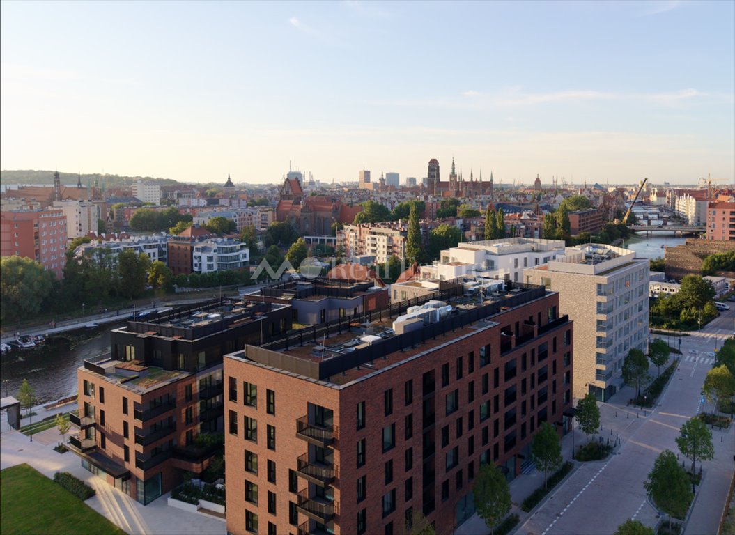 Apartament 101,5 m² z balkonem na Motławie - Gdańsk Śródmieście Gdańsk, Śródmieście, Toruńska  102m2 Foto 1