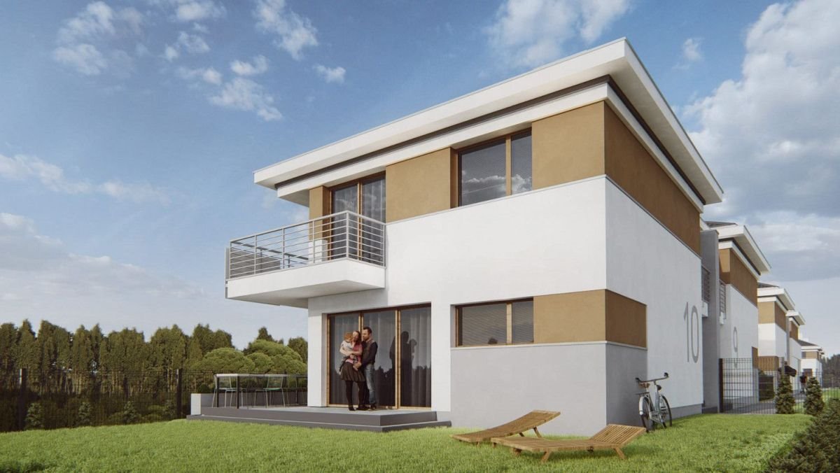 Nowoczesny bliźniak 106,9 m² z ogrodem i dwoma miejscami Rzeszów, Miłocin, Warszawska  107m2 Foto 1