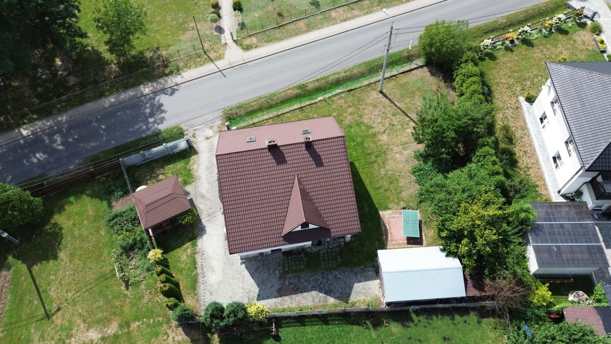 Dom 100 m² w Krzywej - 8-ar działka - podpiwniczony Krzywa  100m2 Foto 1