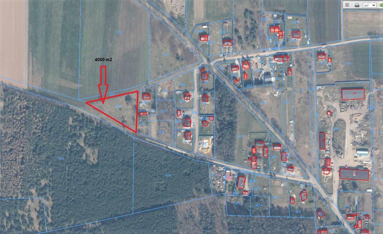 Działka budowlana na sprzedaż Sarbia, Sarbia  4 000m2 Foto 1