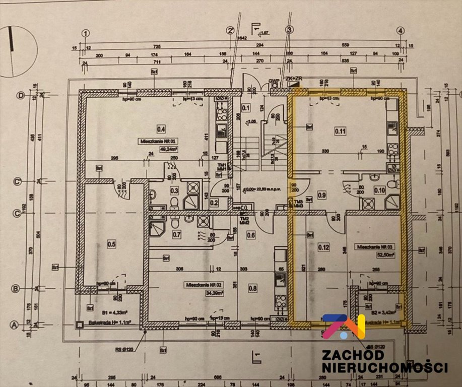 Mieszkanie dwupokojowe na sprzedaż Witnica  53m2 Foto 6